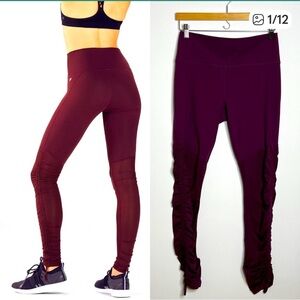 Fabletics Deep Red Leggings